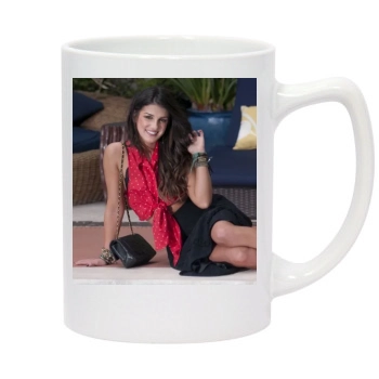 Shenae Grimes 14oz White Statesman Mug