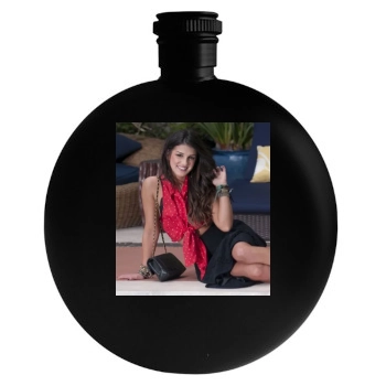 Shenae Grimes Round Flask