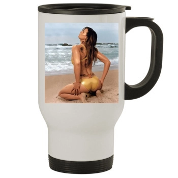 Franziska van Almsick Stainless Steel Travel Mug