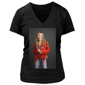 Sheryl Crow Women's Deep V-Neck TShirt