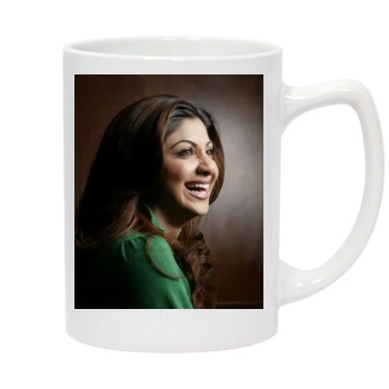 Shilpa Shetty 14oz White Statesman Mug