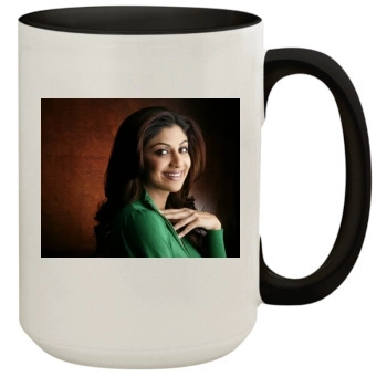 Shilpa Shetty 15oz Colored Inner & Handle Mug