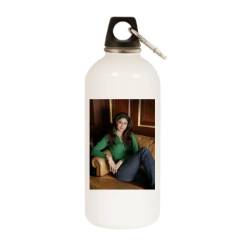 Shilpa Shetty White Water Bottle With Carabiner