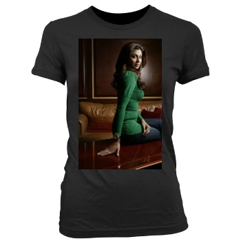 Shilpa Shetty Women's Junior Cut Crewneck T-Shirt