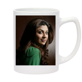 Shilpa Shetty 14oz White Statesman Mug