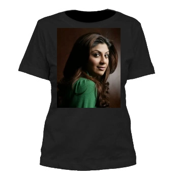 Shilpa Shetty Women's Cut T-Shirt