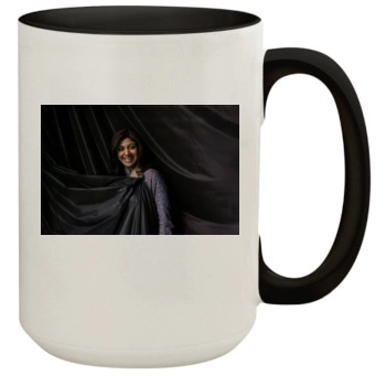 Shilpa Shetty 15oz Colored Inner & Handle Mug