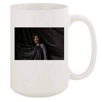 Shilpa Shetty 15oz White Mug