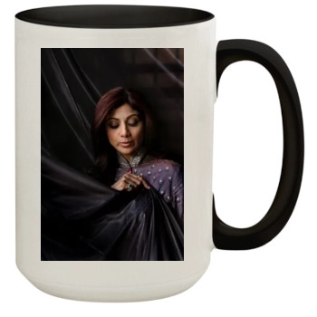 Shilpa Shetty 15oz Colored Inner & Handle Mug