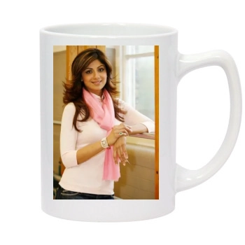 Shilpa Shetty 14oz White Statesman Mug