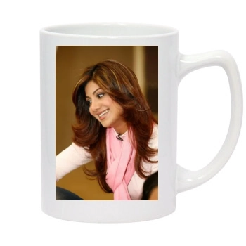 Shilpa Shetty 14oz White Statesman Mug