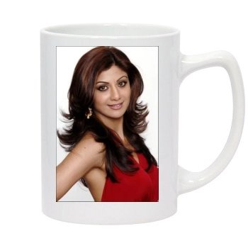 Shilpa Shetty 14oz White Statesman Mug