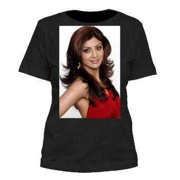 Shilpa Shetty Women's Cut T-Shirt