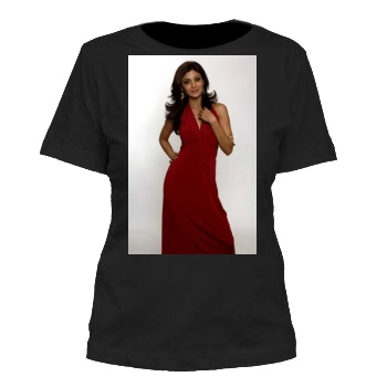 Shilpa Shetty Women's Cut T-Shirt