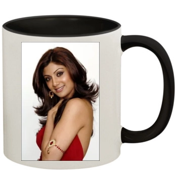 Shilpa Shetty 11oz Colored Inner & Handle Mug