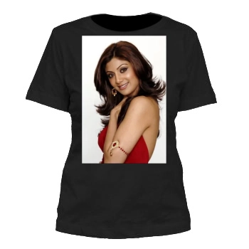 Shilpa Shetty Women's Cut T-Shirt