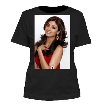 Shilpa Shetty Women's Cut T-Shirt