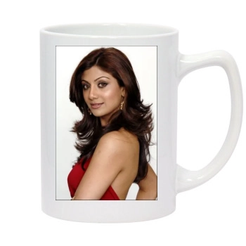 Shilpa Shetty 14oz White Statesman Mug