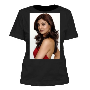 Shilpa Shetty Women's Cut T-Shirt