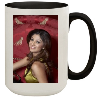 Shilpa Shetty 15oz Colored Inner & Handle Mug