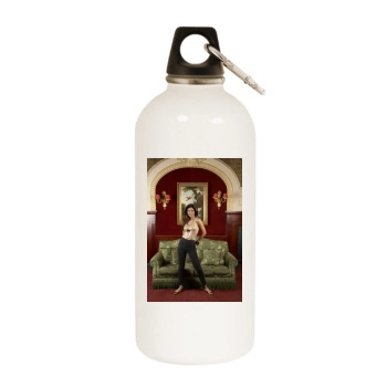 Shilpa Shetty White Water Bottle With Carabiner