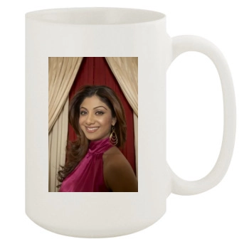 Shilpa Shetty 15oz White Mug