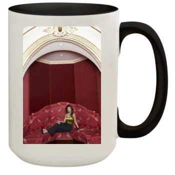 Shilpa Shetty 15oz Colored Inner & Handle Mug