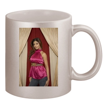 Shilpa Shetty 11oz Metallic Silver Mug