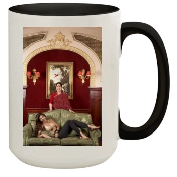 Shilpa Shetty 15oz Colored Inner & Handle Mug