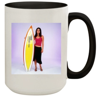 Shiri Appleby 15oz Colored Inner & Handle Mug