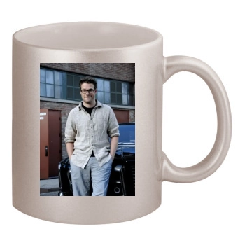 Seth Rogen 11oz Metallic Silver Mug