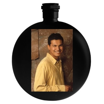 Adam Beach Round Flask