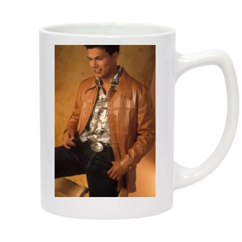 Adam Beach 14oz White Statesman Mug