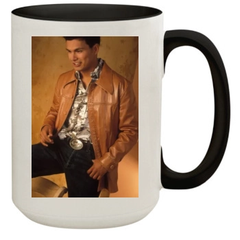 Adam Beach 15oz Colored Inner & Handle Mug