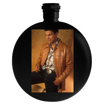 Adam Beach Round Flask