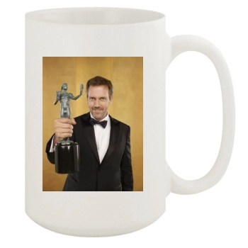 Hugh Laurie 15oz White Mug