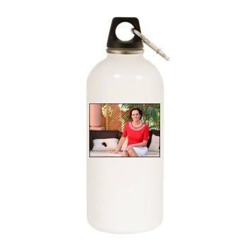 Sigourney Weaver White Water Bottle With Carabiner