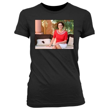 Sigourney Weaver Women's Junior Cut Crewneck T-Shirt