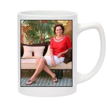 Sigourney Weaver 14oz White Statesman Mug