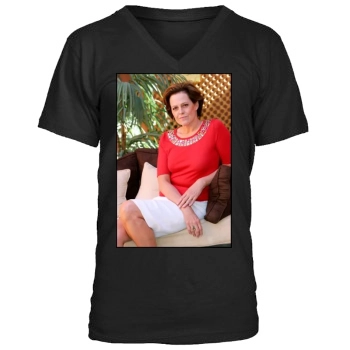 Sigourney Weaver Men's V-Neck T-Shirt