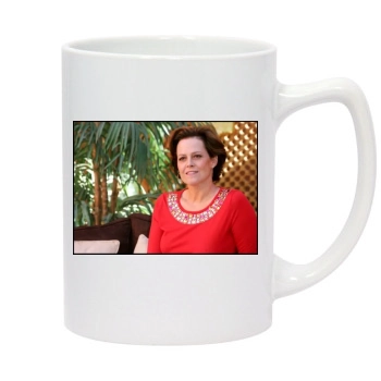 Sigourney Weaver 14oz White Statesman Mug