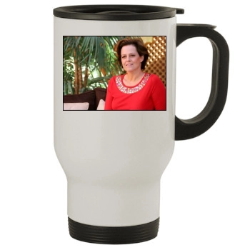 Sigourney Weaver Stainless Steel Travel Mug