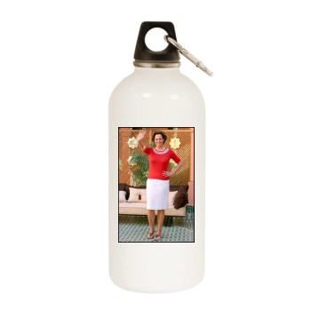 Sigourney Weaver White Water Bottle With Carabiner