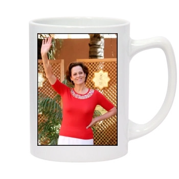 Sigourney Weaver 14oz White Statesman Mug