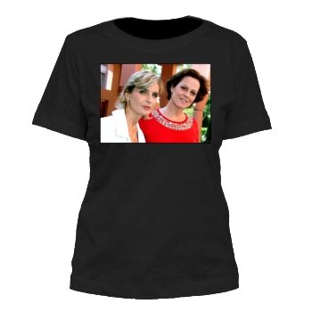 Sigourney Weaver Women's Cut T-Shirt