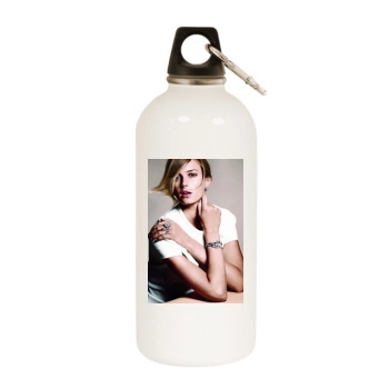 Sigrid Agren White Water Bottle With Carabiner