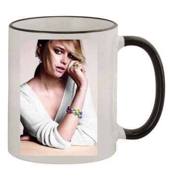 Sigrid Agren 11oz Colored Rim & Handle Mug