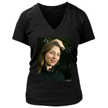 Sofia Coppola Women's Deep V-Neck TShirt