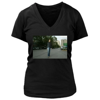 Sofia Coppola Women's Deep V-Neck TShirt