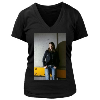 Sofia Coppola Women's Deep V-Neck TShirt